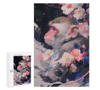 Primate Petals - Jigsaw Puzzle for Adults, 1000 PCS, Gift for Puzzle Lovers - for A Rewarding Weekend Challenge