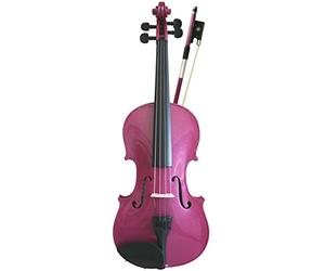 Primavera 1/8 Size Violin Outfit - Rainbow Fantasia Pink