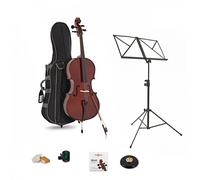 Primavera 100 Cello Outfit Full Size and Accessories Bundle