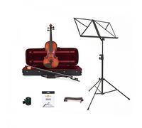 Primavera 200 Antiqued Violin Outfit 1/2 Size and Accessories Bundle