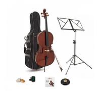 Primavera 90 Cello Outfit Full Size and Accessories Bundle