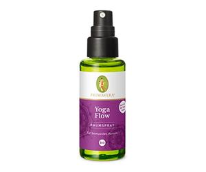 PRIMAVERA Yoga Flow Organic Room Spray 50 ml - Myrtle, Grapefruit and Sandalwood - Aroma Diffuser, Aromatherapy - Removing - Vegan