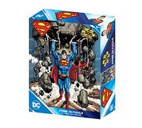 PRIME 3D | DC Comics - Super Strength | 3D Lenticular Jigsaw Puzzle | 46cm x 31cm - 300 pcs | Games & Puzzles | Ages 6+