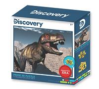 PRIME 3D | Discovery - Tyrannosaurus Rex | 3D Lenticular Jigsaw Puzzle | 31cm x 23cm - 100 pcs | Games & Puzzles | Ages 5+