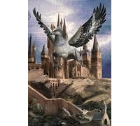 PRIME 3D | Harry Potter - Buckbeak | 3D Lenticular Jigsaw Puzzle | 46cm x 31cm - 300 pcs | Games & Puzzles | Ages 6+