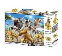 PRIME 3D Howard Robinson Meerkat Selfie 3D Lenticular Jigsaw Puzzle, 61 cm x 46 cm, 500 pcs, Games & Puzzles, Ages 3+