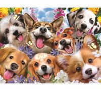 PRIME 3D | Howard Robinson - Puppy Selfie | 3D Lenticular Jigsaw Puzzle | 31cm x 23cm - 48 pcs | Games & Puzzles | Ages 5+