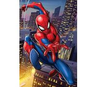PRIME 3D | Marvel - Spider-Man | 3D Lenticular Jigsaw Puzzle in a Shaped Collectible Tin | 31cm x 46cm - 300 pcs | Games & Puzzles | Ages 6+