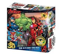 Prime 3D Puzzles Prime 3D/ 2D Marvel Avengers Double Sided 200 Piece Puzzle
