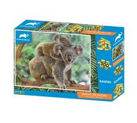 Prime 3D Puzzles Prime 3D Animal Planet Koalas 500 Piece Puzzle