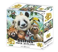 Prime 3D Puzzles Prime 3D Howard Robinson Zoo Selfie 63 Piece Puzzle