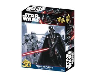 PRIME 3D | Star Wars Classic - Darth Vadar | 3D Lenticular Jigsaw Puzzle | 46cm x 31cm - 300 pcs | Games & Puzzles | Ages 6+