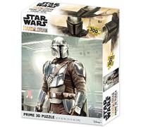 PRIME 3D Star Wars The Mandalorian 3D Lenticular Jigsaw Puzzle, 46 cm x 31 cm,200 pcs, Games & Puzzles, Ages 6+