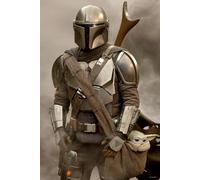 PRIME 3D Star Wars The Mandalorian Collectible Tin 3D Lenticular Jigsaw Puzzle, 31 cm x 46 cm, 300 pcs, Games & Puzzles, Ages 6+