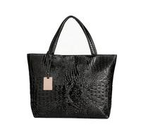 Prime Amazon Day Deals Sale Angebote 2019 Damen Tote Tasche Krokodil Leder Groe Mode Handtasche Crossbody Schultertasche Geldbrse Einkaufstasche Lady Saddle Bags fr Frauen