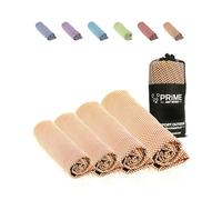 PRIME ART WOOD Bamboo Travel Towel 130 x 80 cm Orange