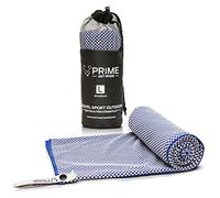 PRIME ART WOOD Travel Towel Bamboo 200 x 80 cm Dark Blue