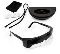 Prime Aviator FOGGLES IFR Flight Training Glasses - Pilot Training & Simulating IMC, Sun Glare Protection, Adjustable Temples for Comfort, Blockalls, Hard Case