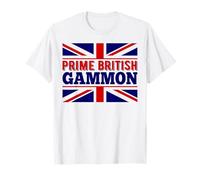 Prime British Gammon - Union Jack flag - Funny UK design T-Shirt