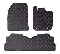 PRIME CAR MAT - Tailored Fit Car Floor Mats for BYD DOLPHIN SURF 2025-On - Green Edging Rubber, Custom Fit, Waterproof, Anti-Slip Car Mats