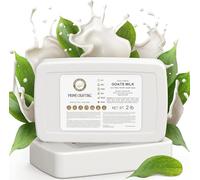 Prime Crafting 3 kg Organic Goat Milk Soap Base for Soap Making - SLS & SLES Free - Glycerin Soap Raw Soap for Soap Casting - Soap Making Yourself with Soap Block - Melt and Pour Soap Base