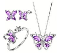 prime+day+deals+today+2025+xmasclearance+items+under+5+dollars925 Sterling Silver Birthstone Butterfly Jewelry Set+my+orders+placedWomen Crystal Animal Cute Butterflies Jewellery Setsmy+orders￼