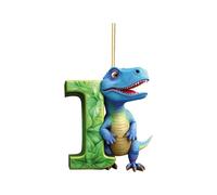 Prime Dinosaur 26 English Letters Christmas Tree Decorations - Alphabet Letter Pendant & Tree Hanging Ornament - Home Party Decor