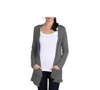 Prime fashions Ladies Long Sleeve Cardigan Women’s top - Modern & Classy (20-22, Chocolate)