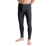 Prime fashions Mens Thermal Long John Bottom Ultra Soft Brushed Inside Warm Underwear for Winter and Coolest Weathers Charcoal