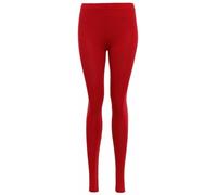 Prime fashions - New Children Viscose Plain Stretchy Soft Leggings with Elasticated Waist - Casual, Party School, Sports, Exercise, Active Playwear - Multi-Purpose (Red, 10 Years)