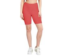 Prime fashions New Ladies Plain Gym Active Summer Cycling Shorts Stretch basic Short Hot pants (XL, Red)