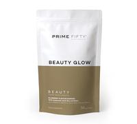 Prime Fifty Beauty Glow Skin, Hair & Nails Gummies, 56 Gummies | Blueberry vegan gummies with hyaluronic acid, biotin, zinc and vitamins A, C and E for skin, hair and nails after 50.