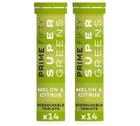 Prime Fifty Super Greens Effervescent Multivitamins, 28 Tablets