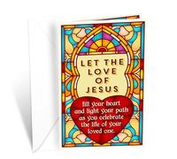 Prime Greetings Religious Sympathy Card With Envelope, Made in America, Thick Card Stock with Premium Envelope Packaged in a Reusable Presentation Mailer, Eco-Friendly, 5in x 7.75in