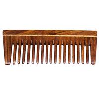 Prime Handmade Neem Wood Comb Anti-Dandruff Comb For Men And Women Pack Of 1 (Model No 7)