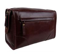 Prime Hide Leather Mens Washbag Milano Collection