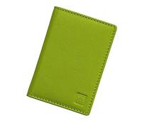 Prime Hide RFID Blocking Leather Credit Card Holder Wallet Colourful Mens Womans Lime