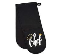 PRIME Homewares Super Chef Double Oven Glove 100% Cotton Home Kitchen