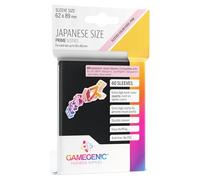 Prime Japanese Sized Sleeves Black - Multi-Language (Includes Spanish)