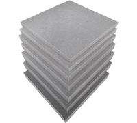 Prime Kingdom High Density Grey Medium Firm Foam Sheet - Upholstery Foam for Cushions, Sofas, Chairs, Campervans, Beds - Durable, Easy to Cut & Shape (1 (~2.5 Cm) Thick, 80 x 30 (200 x 76cm))