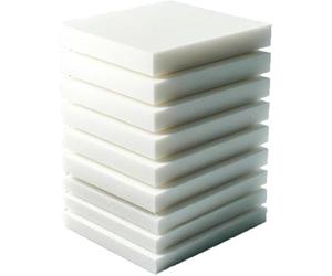 Prime Kingdom HIGH-DENSITY WHITE FOAM Seat Pads 4cm Thickness High-Density Foam Sofa Chair Bench SEAT Upholstery White Foam Cut to Any Size for customs (50 x 54 cm / 20" x 21")