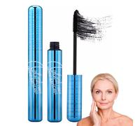 Prime-Lash Mascara for Mature Ladies,Prime-lash Mascara for Seniors with Thinning Lashes Waterproof Volumizing Natural Mascara for Older Women Fiber Lash Mascara for Seniors Volume and Length