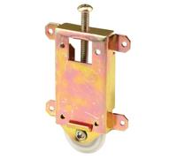 PRIME-LINE 1-3/8 inch Roller, Steel Housing, Concave Plastic Wheel N 6963 Mirror Door Assembly, Yellow