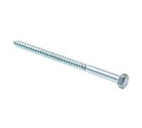 Prime-Line 9055914 Lag Screw Bolt, Hex Head, 5/16 in X 5 in, Zinc Plated Steel, Pack of 25