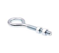 Prime-Line 9066972 Eye Bolt with Nut, 1/2 in-13 X 6 in, Zinc Plated Steel, Pack of 10, 1/2 in. -13