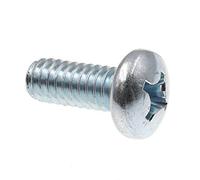 PRIME-LINE 9127777 Machine Screws, Pan Head, Phillips Drive, 1/4 in-20 X 5/8 in, Zinc, 50-Pack