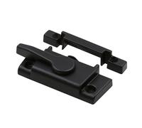 Prime-Line F 25548 Window Sash Lock, Cam Action with Alignment Lugs, Diecast, Matte Black (Single Pack)