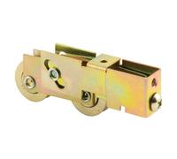 Prime-Line GD 52169 1-1/8 in, Steel Ball Bearing, Tandem Roller Assembly, Gold