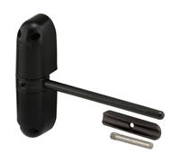 Prime-Line KC16HD Safety Spring Door Closer - Easy to Install to Convert Hinged Doors to Self-Closing - Diecast Construction, 4-1/4 in. Black, Non-Handed (Single Pack)