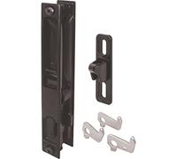 Prime-Line MP1043 Sliding Door Flush Handle, Black Diecast, 1 Set